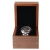 Import Vintage handmade display storage with adjustable soft pillows high quality single wooden watch box from China