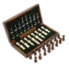 WAFFLE GAMES Amazon Best Seller Wooden Chess Set High Quality With Interior Chess Pieces Storage Mould