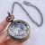 Import WAH262 Vintage Retro Bronze Two Sides Opening Lid Mechanical Pocket Watch from China