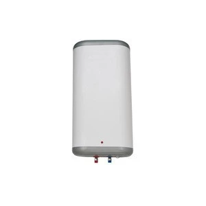 Wall mounted flat round storage electric water heater with stainless steel tank