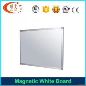 Wall Mounted  Magnetic Whiteboard Writing White Board Standard Size Melamine MDF Whiteboard