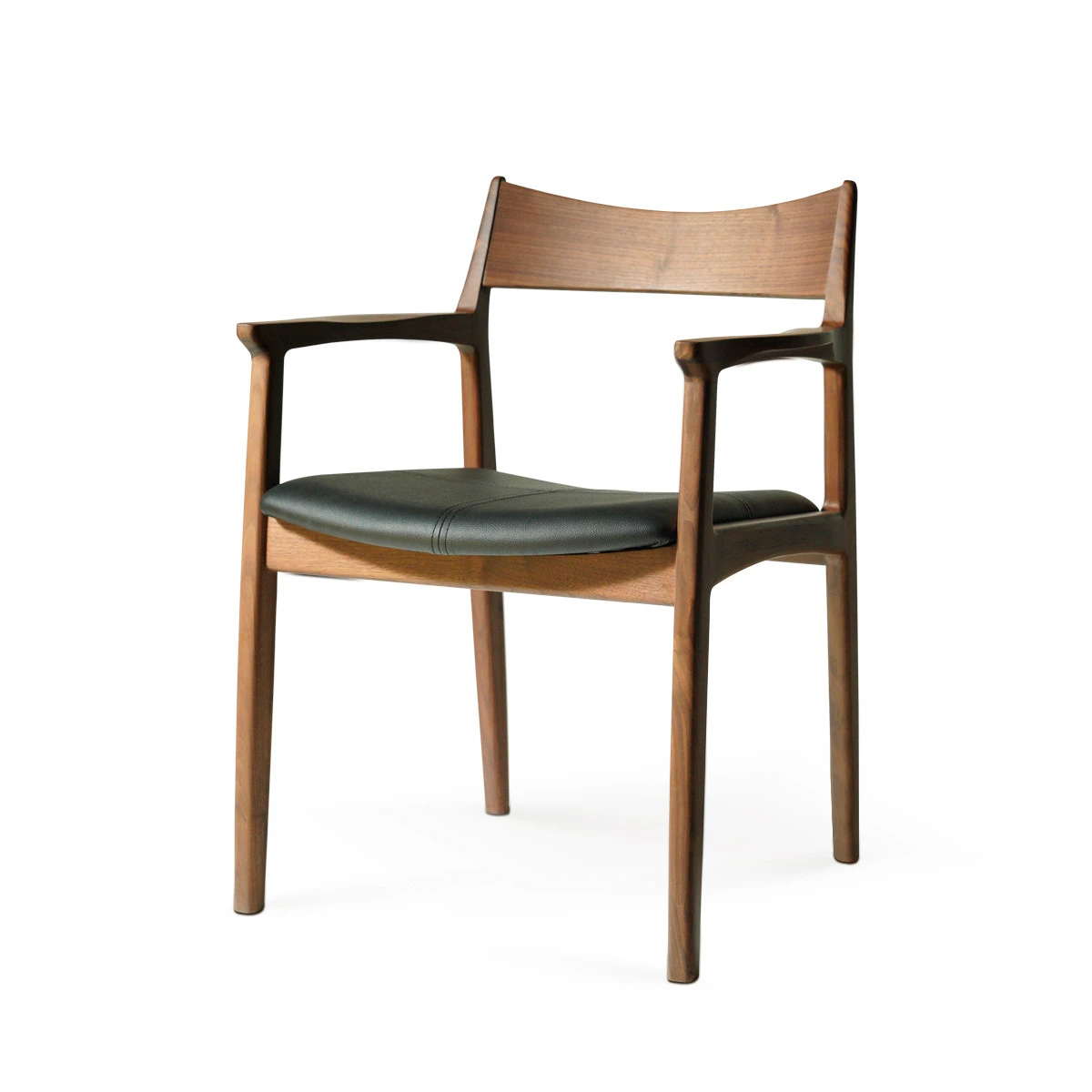 Walnut Wood Dining Chair, Modern Chair Solid Wood Made In Vietnam, DC001