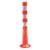 Import Warning Bollard Delineator Pole Traffic Guide Post for Roadway Durable Reflective PE Red Yellow from China