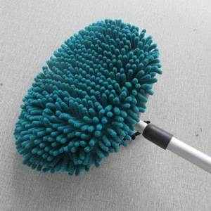 Water fed aluminum microfiber wash mop,microfiber car wash brush