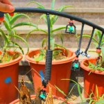watering pipe pvc pipe fittings PVC hose pipe dripper connector for garden irrigation system
