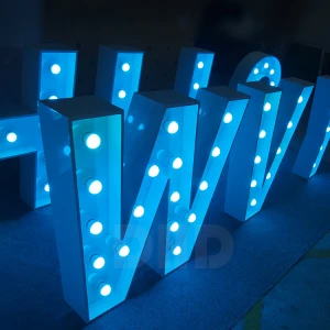 Waterproof  Giant outdoor led marquee signs love electronic marquee signs Letter for home