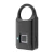 Import Waterproof Zinc Alloy Material Security Keyless USB Charge Padlock Small Smart Fingerprint Lock from China