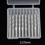 Wear-resistant Single-flute Flat Milling Cutter Tungsten Carbide Ball End Milling Cutter