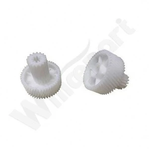 Wheel big feed screw meat grinder gear for mincer plastic white