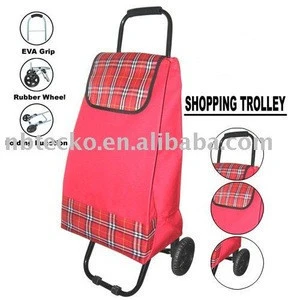 Wheel market shopping trolley bag shopping cart
