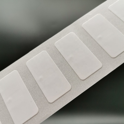 White printer printable Sticker type RFID Tag Self Adhesive UHF RFID Sticker with Small size 30x15mm