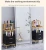 Import White salon equipment headspa rolling beauty hairdressing hair salon trolley cart from China