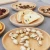 Import Whole wooden Japanese goods 15cm dried fruit baking dishes coconut wood plates from China