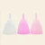 Import Wholesale 100% FDA Medical Grade Eco Friendly Sterilizer Collapsible Organic Reusable Silicone Menstrual Cup from China
