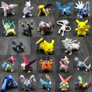 wholesale 2-3cm pvc pokemon figure 144 pcs/set cartoon toys