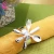 Import wholesale 300 designs acrylic table napkin ring for hotel wedding dinner /plastic yellow emerald napkin holder cheap price from China