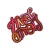 Import Wholesale 3D puff letters patches, embroidery logo fabric iron on letters from China