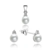 Wholesale 925 sterling silver jewelry handmade perfect mounting fresh water pearl jewelry
