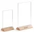 Import wholesale acrylic and wood label sign holder from China