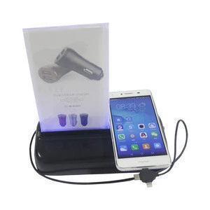 Wholesale advertising menu stand power bank with restaurant power bank for Bar/House/Hotel/Restaurant