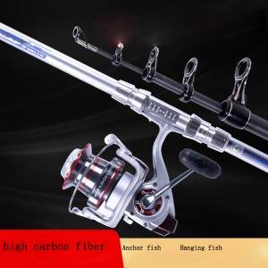 Wholesale Anchor Pole 3.6m 3.9m 4.2m High Carbon Fiber Saltwater Fishing Rod