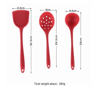 wholesale Cooking Tools Kitchen Accessories Nonstick Silicone Kitchen Utensil  cookware set