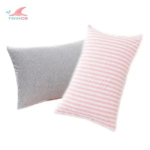 Wholesale custom design organic cotton toddler pillow with pillowcase