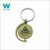 Import Wholesale Custom Metal Keychain Rotating 3D Plated Souvenir Keychain from China