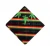 Import Wholesale Custom Printed Reggae Hemp Leaf Square Turban 100% Cotton Bandanas Sport Headwear Face Cover Bandana from China