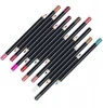 Wholesale Custom Private Label 16 Colors Long Lasting  Lip Pencil Soft And Creamy Lip Liner