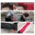Import Wholesale Custom Red Black, C-shaped Handle Windproof Double Layer Auto Close Reverse Inverted Umbrellas With Logo Printing/ from China