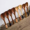 Wholesale Eco-friendly Natural Custom Printed Wooden Spoon Wooden Ice Cream Spoon