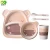 Import Wholesale factory price bamboo fiber 5pcs baby dinnerware set plate from China