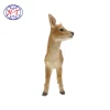 Wholesale garden animal sculpture, customized life size resin realistic deer statue/
