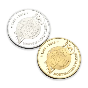 Wholesale Gold Silver Cold Souvenir Black Mamba Kobe Bryant Coin