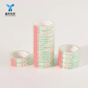Wholesale good price office stationery transparent adhesive tape with logo