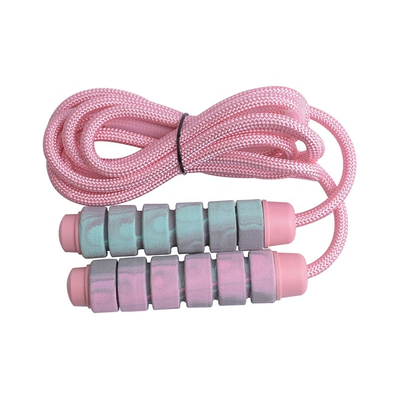 Wholesale Gym handle high speed fitness equipment pink skipping rope smart skipping rope gritin multifun  Rope skipping