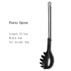 wholesale heat resist folder spatula spoon with stainless steel handle cooking utensils kitchen utensil nylon