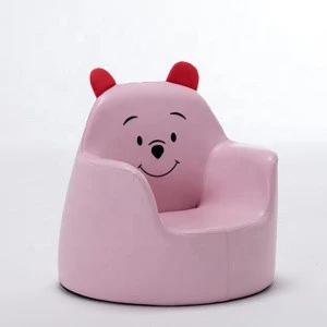 Wholesale Hot Low Price Product Cute Bear Style PU Children Sofa