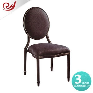 Wholesale Hotel steel restaurant dinning chair for banquet PU Leather