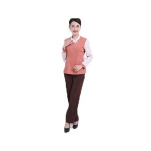 wholesale long sleeves modern  restaurant &amp; bar hotel  reception waiter uniform