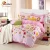 Import Wholesale luxury kids fabric cotton printed bedding set comforter from China