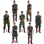 wholesale manufacturers men camo neoprene 70d nylon fly fishing waterproof pvc waist high chest hunting fishing waders for sale