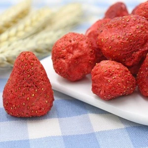 Wholesale market 100% natural no additive no preservatives freeze dried strawberry whole fruit