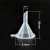 Import wholesale Mini Small Plastic Funnels For Perfume Liquid Oil Filling from China