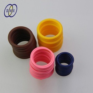 Wholesale molding rubber products Brown fluorocarbon O-ring for valve 25mm*2mm M0125