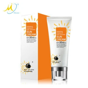 Wholesale Natural Prevent Sunburn Oil Free SPF 50 Whitening Sun Block Cream Sunscreen