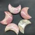 Import Wholesale natural rhodonite moon carved crystal craft for decoration from China