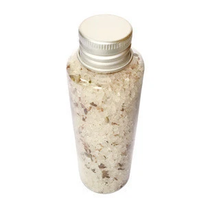 wholesale non edible pedicure body relaxing scented spa private label organic flower bath salts oem
