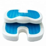 Wholesale Perfect Posture Prostate Wheelchair Silicone Cooling Coccyx Memory Foam Orthopedic Meditation Gel Car Seat Cushion